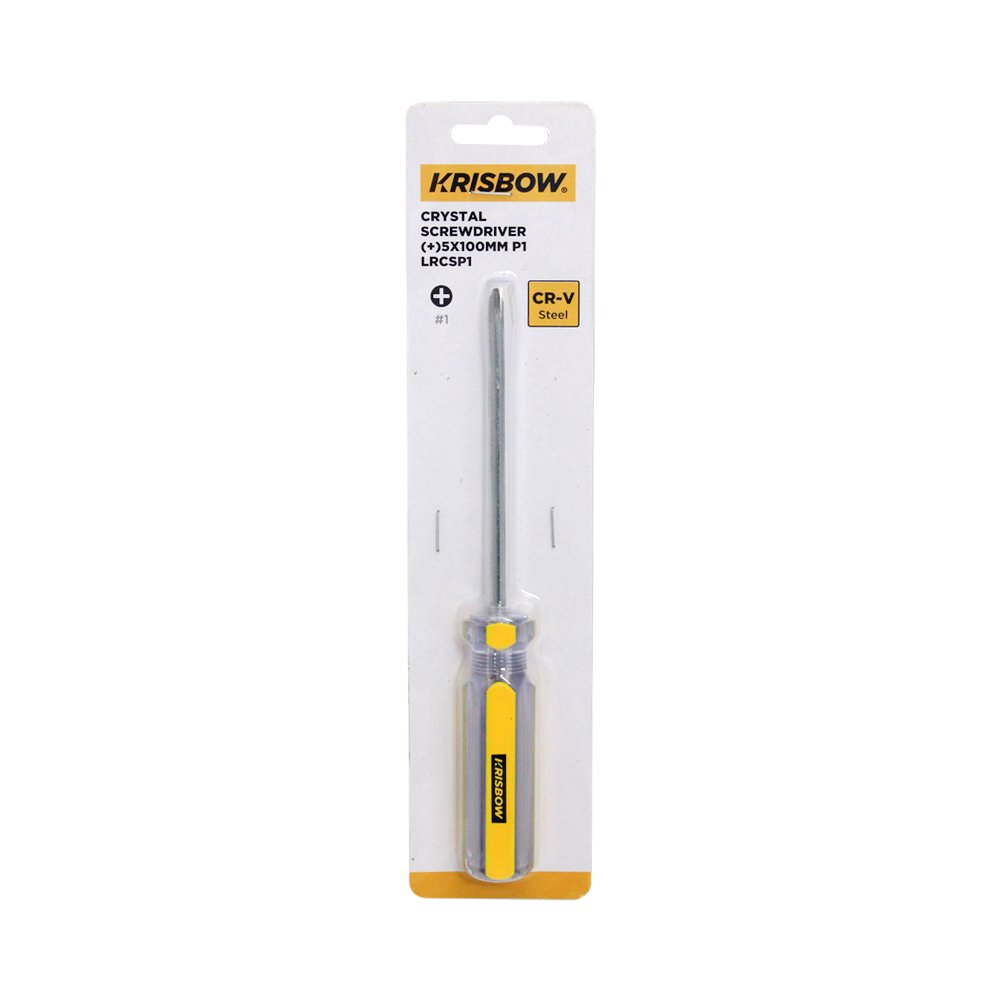 Obeng Kristal Plus 5x100mm Krisbow