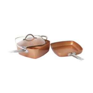 Culinart Perlengkapan Masak Ceramic Square Set 3 pcs