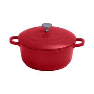 Culinart Carol Panci Casserole Dengan Tutup Aluminium Non-Stick Coating 20 cm - Merah
