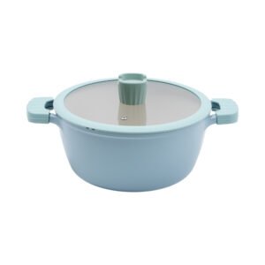 Culinart Ocean Wave Panci Casserole Ceramic Coating 24 cm - Biru/Hijau