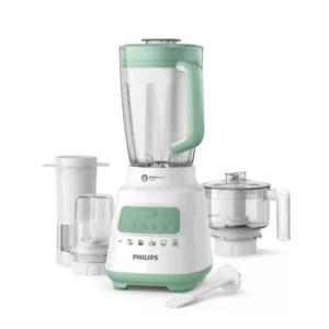 PHILIPS BLENDER PLASTIC WHITE GREEN
