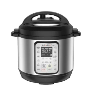 INSTANT POT SLOW COOKER BLACK SILVER