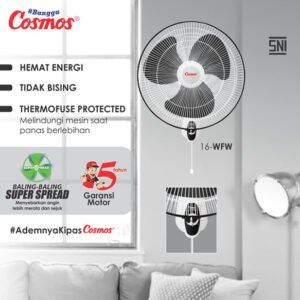 Cosmos Kipas Angin Wall Fan 16-Wfw