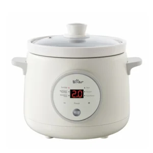 BEAR SLOW COOKER 1.5 L WHITE