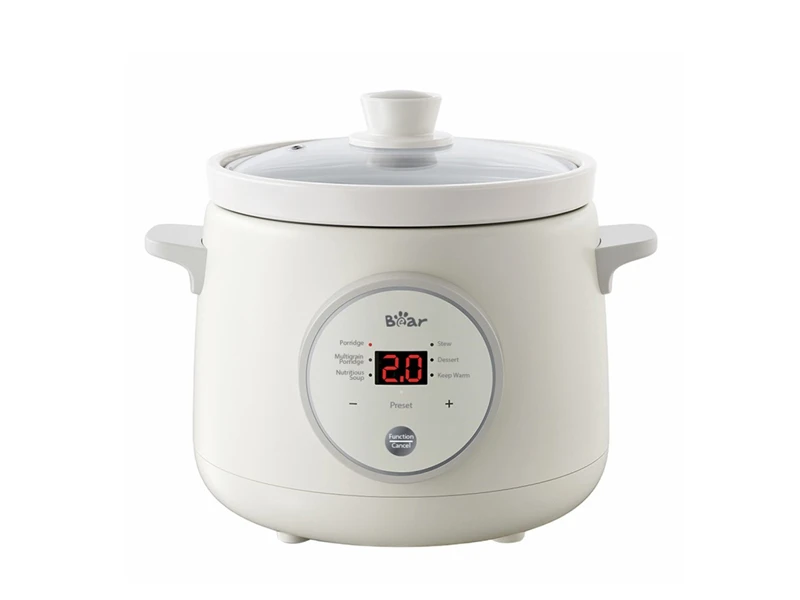 BEAR SLOW COOKER 1.5 L WHITE